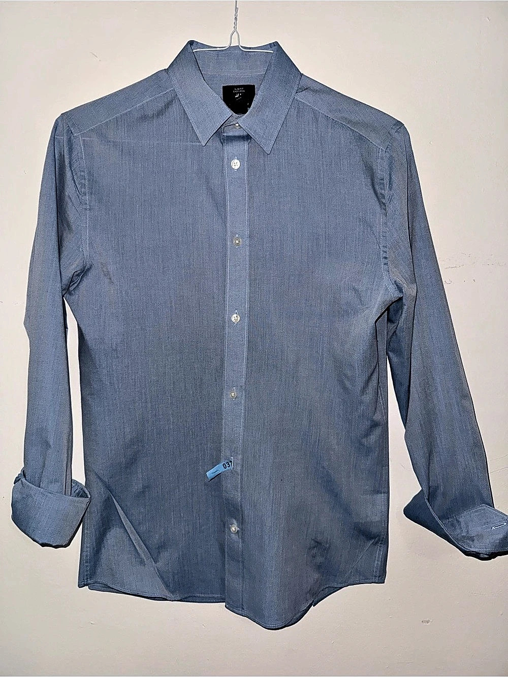 Express Men's Blue Button Down Shirt